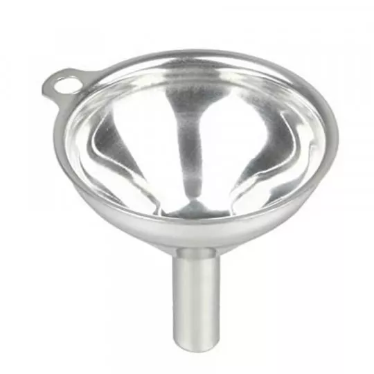 Mini stainless steel funnel