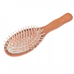 [I980] Hairbrush with wooden bristles